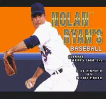 Image n° 7 - screenshots  : Nolan Ryan's Baseball